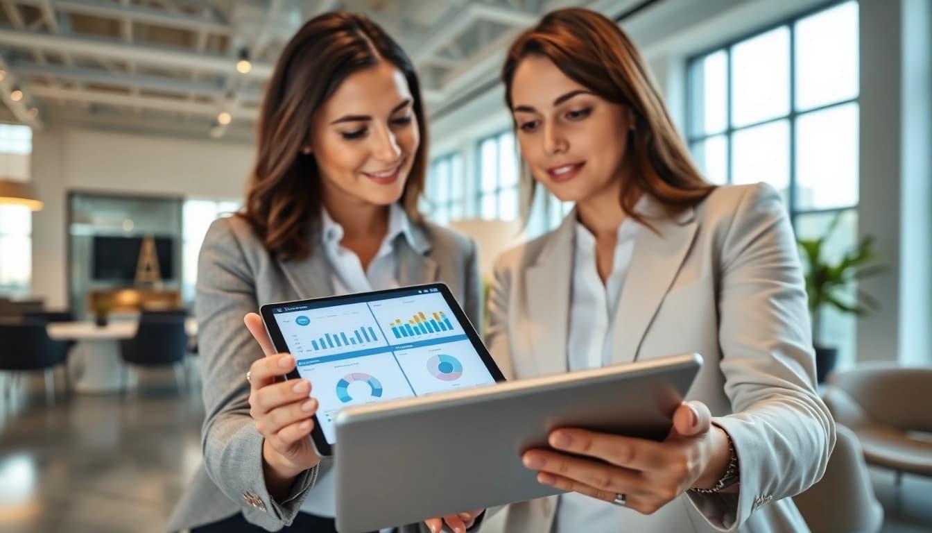 Submit your eta application uk with real-time assistance in a modern office setting.