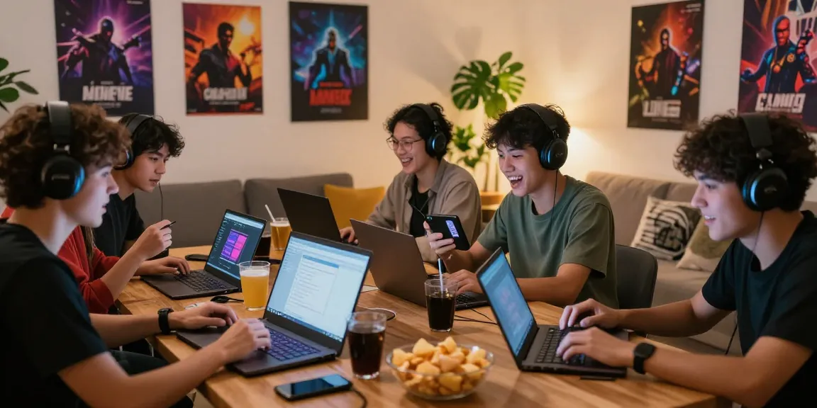 Komunitas gamer di MEGAWIN88 sedang berinteraksi dan bermain game online.