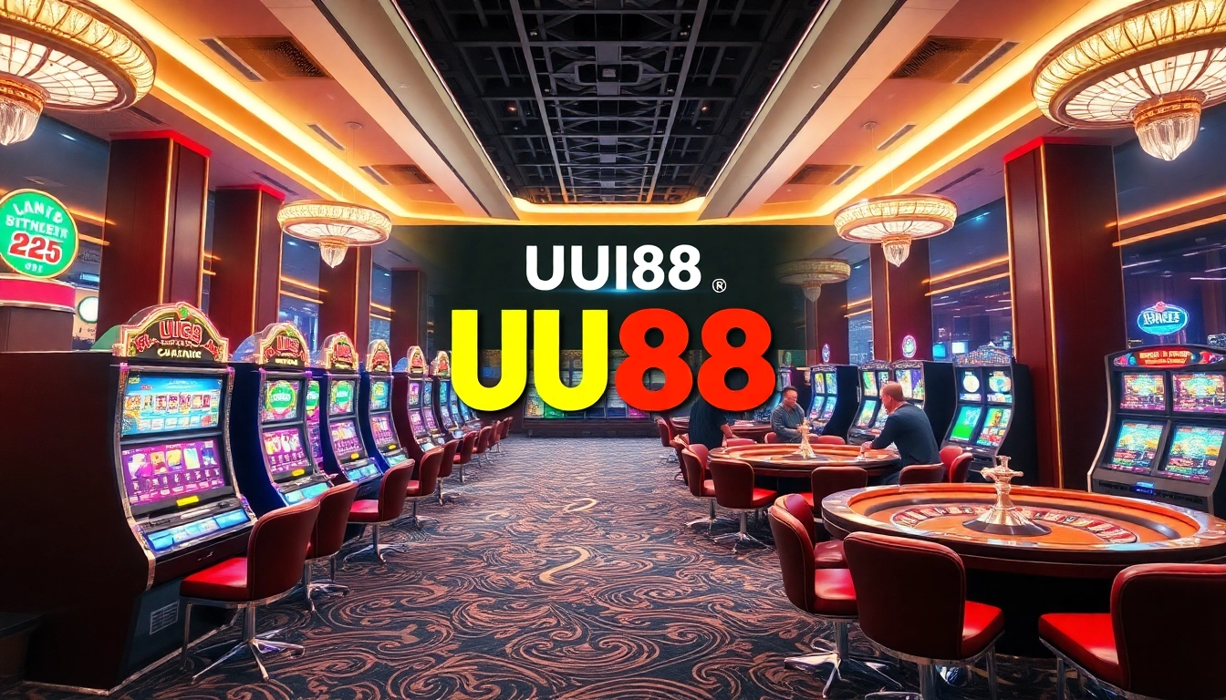 UU88 offers an engaging online casino experience with dynamic gameplay visuals and luxurious game elements.