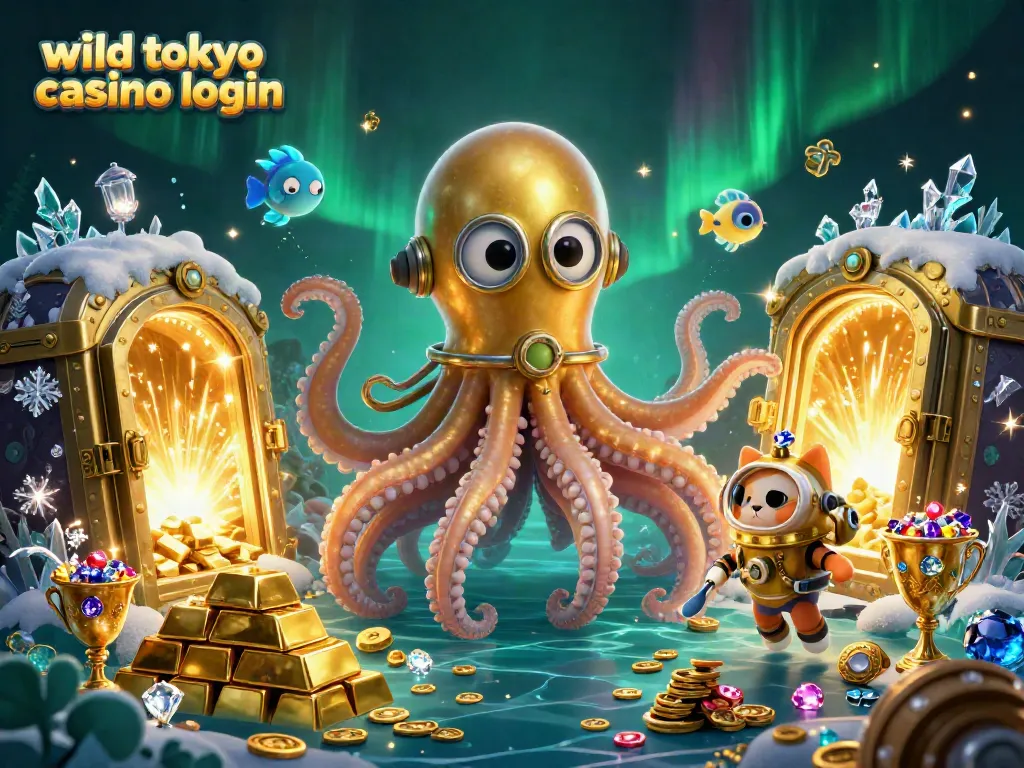 Experience the thrill of Wild Tokyo Casino login with our enchanting underwater scene, featuring vibrant characters and treasures.