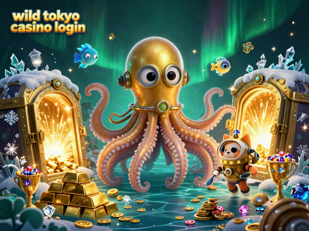 Experience the thrill of Wild Tokyo Casino login with our enchanting underwater scene, featuring vibrant characters and treasures.