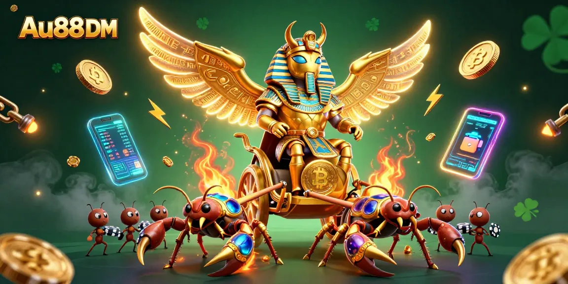 Engage with the exciting world of Au88 DM and discover slots elite features amidst vibrant crypto visuals.