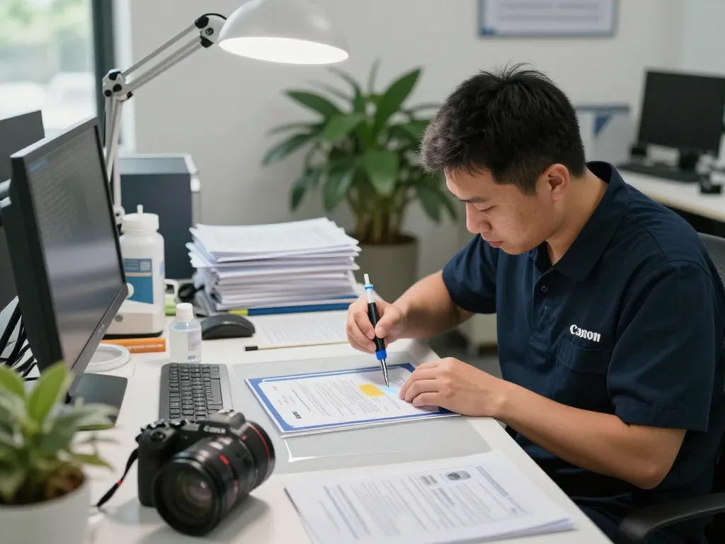 Cách bóc miếng ép plastic technique for safe document restoration in a professional setting.