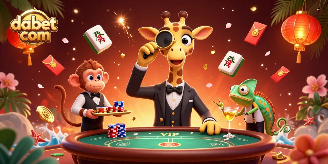 Experience top gaming action with dabet com's lively casino scene featuring vibrant characters and dynamic elements.