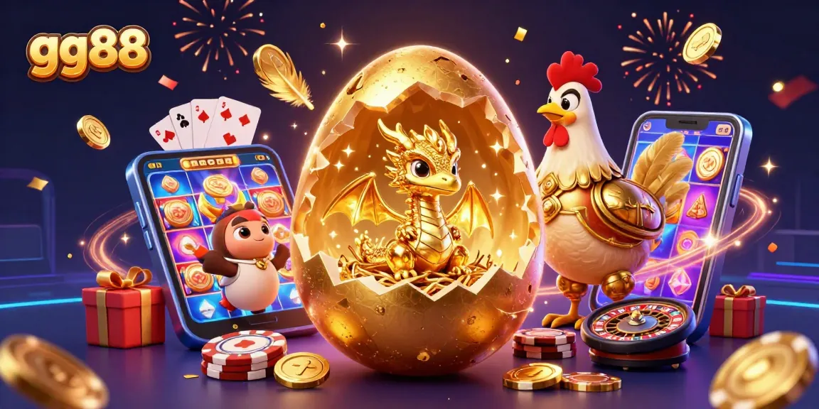 Spin and win big at gg88 with a golden dragon and exciting slot game elements in action.